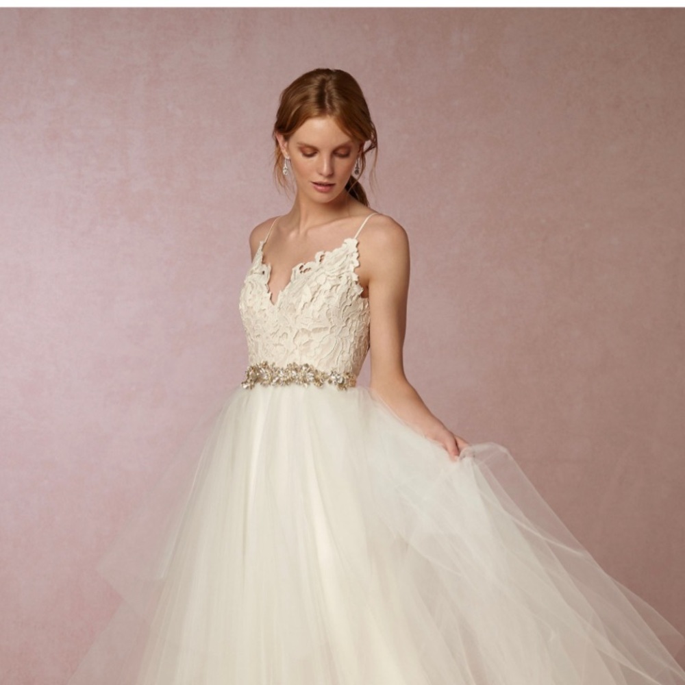 BLUSH by Hayley Paige HAYDEN dress size 6